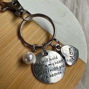 Handmade Mother Tribute Keychain Bag Charm Present Gift Women Gift Jewelry Mom